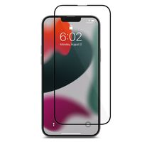 MOSHI iPhone 13 Pro Max - واقي شاشة مضاد للكسر Airfoil Pro - شفاف بإطار أسود