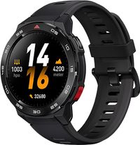 Mibro Smart Watch GS Pro 1.43 Inch Amoled Display, Bluetooth Calling, 20 Day Battery Life, 5ATM Waterproof, GPS Positioning, 105 Sports Modes, Heart Rate Monitoring, Sporty Style Strap - Black