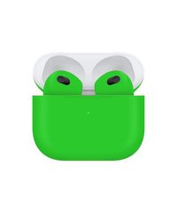 Apple Airpods (3rd Generation) Customized By Caviar Matte Neon Green