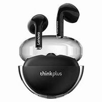 Lenovo Thinkplus LP80 Pro Wireless Earbuds Bluetooth Mini Headphone Half In-Ear Headset HiFi Stereo Earphone Black