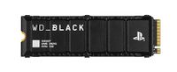 WD_BLACK SN850P 1TB NVMe SSD Officially Licensed for PS5 Consoles (Internal Gaming SSD; Optimised Heatsink; PCIe Gen4 Technology, Up to 7300MB/s Read, M.2 2280)