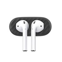 KeyBudz - AirDockz - ملحق إرساء مغناطيسي لأجهزة AirPods - أسود