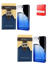 Chris Adams 2 Piece Set  Active Man Perfume 100 ML