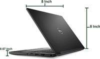 Dell Latitude 7480 Laptop Pc, 14 Fhd (1920X1080) Non-Touch, Intel I5-6600U 2.60Ghz Processor, 16 Gb Ram Ddr4, 512 Gb Nvme Solid State Drive, Hdmi, Webcam, Wifi & Bluetooth Keyboard Eng/Arabic  Windows 10 Pro