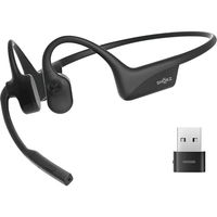 Shokz Headset Opencomm 2 UC Wireless Bluetooth Bone Conduction (C110BK) Black