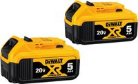 Dewalt Battery 20V Max Xr 5ah (2 Pack) (DCB205-2)