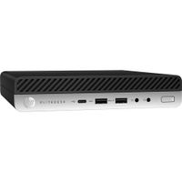 HP EliteDesk 800 G4 Desktop Mini - Intel Core i5-8500T - 8 جيجا بايت DDR4-256GB SSD - Intel UHD Graphics 630 - Windows 10 Pro 64 بت