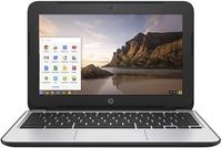 Hp Chromebook 11 G3 Laptop with 11.6 inch Display, Intel Celeron Processor, 2GB RAM, 16GB eMMC, Intel HD Graphics-Black/16GB/Black