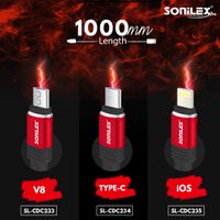 شحن USB سريع / مناسب لاستخدام SL-CDC235 SONILEX