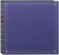 Pioneer MP-300/BB Photo Albums 300-Pocket Post Bound Leatherette Cover Photo Album for 3.5 by 5.25-Inch Prints, Bay Blue