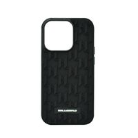 Karl Lagerfeld 3D Monogram Hard Case For Iphone 14 Pro Black