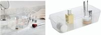 Bosphorus Cosmetic Organizer Kayak-Shaped, Clear, 40430ES