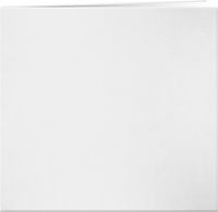 Pioneer Photo Albums MB-10 Post Bound Leatherette Cover Memory Book, 12 by 12-Inch, Bright White