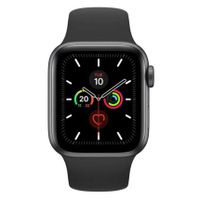 Apple Watch Series 5 GPS 44mm Space Grey Aluminum Case With Black Sport Band