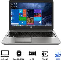 HP Pro Book 650 G1 Intel Core i5 4th-Gen RAM 4 GB DDR3L, 500 GB HDD 15.6" Screen