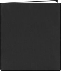 Pioneer FTM15BK Family Treasures Deluxe 12-by-15-Inch Memory Book with Fabric Cover, Black