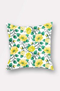 Bonamaison Double Side Printed Decorative Throw Pillow Cover (No Filling Inside), Multi-Colour, 45 x 45 cm, BNMYST2118