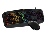 Meetion C510 Backlit Rainbow Gaming Keyboard and Mouse Combo