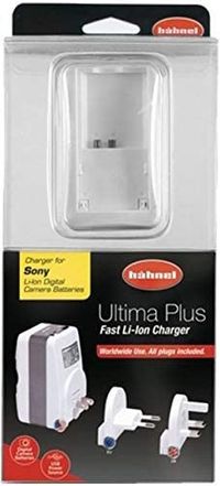 Hahnel Ultima Plus Li-Ion Sony Battery Chargers - White