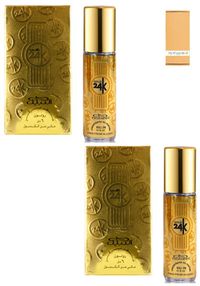 2 Pcs Nabeel Gold 24K Alcohol Free Roll On Oil Perfume 6ML