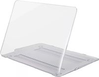 KM Hard Case for Macbook  Pro 13.3inch  Models (A1706 / A1708 /A1989 /A12159 / A2251 / A2338) . Transparent