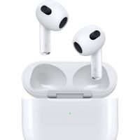 سماعات أذن Apple AirPods (الجيل الثالث) مع علبة شحن Magsafe (MME73LL/A) باللون الأبيض