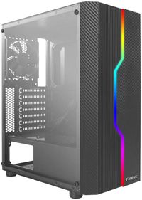 Antec NX230 RGB Medium Tower ATX Case with Glass Panel - Black