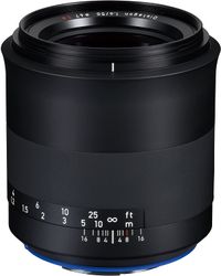 Zeiss Milvus 50mm 1.4 ZE Lens for Canon EF Mount Cameras Black