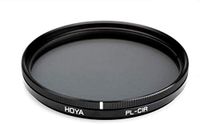 Hoya 62mm Polarizing Circular Filter - Black