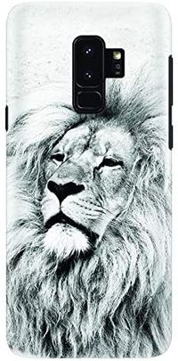 جراب Stylizedd لهاتف Samsung Galaxy S9 Plus نحيف - تصميم Lucky Lion, ابيض