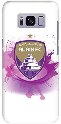 جراب Stylizedd لهاتف Samsung Galaxy S8 Plus رفيع مطفأ اللمعة - Splash Of Al Ain Fc - متعدد الألوان