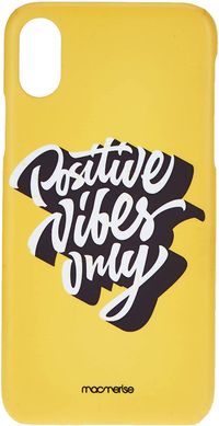 Macmerise IPCIXSPMI1584 Positive Vibes only - Pro Case for iPhone XS - Multicolor (Pack of1)