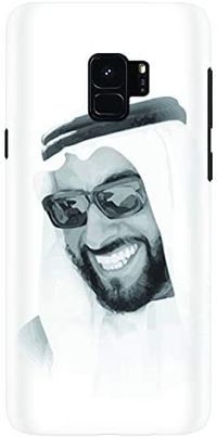 غطاء جراب نحيف لهاتف Samsung Galaxy S9 من Stylizedd لمسة نهائية مطفأة اللمعة - زهور، نلبَه/Multicolor/One Size