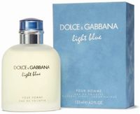 Dolce and Gabbana Light Blue - Perfume for Men, 125 ml - EDT Spray