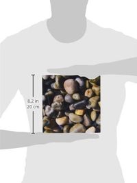 3dRose 8 x 8 x 0 25 Inches Shiny Wet Beach Pebbles Texture Photo Little Stones Natural Rocks Nautical Grey Brown Nature Mouse Pad (mp_157798_1)