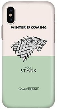 Stylizedd iPhone XS/iPhone X Snap Classic Matte Case Cover Matte Finish - GOT House Stark - Multicolor