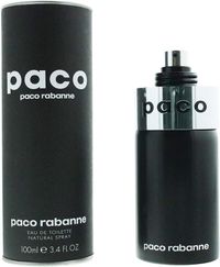 Perfume for men, paco rabbane, 100 ml EDT Spray /Black Pack/100 ml