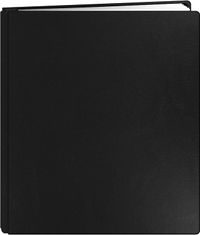 Pioneer Ftm-811L/Blk Photo Albums 20-Page Family Treasures Deluxe Black Bonded Leather Cover Scrapbook For 8.5 X 11-Inch Pages black 8.5 X 11Inch