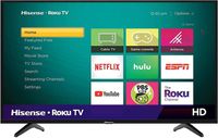 Hisense 32 Inch TV 4K FHD Smart TV, With Dolby Vision HDR, DTS Virtual X, YouTube, Netflix, Freeview Play & Alexa Built-in, Bluetooth & WiFi Black Model 32A4GTUK -N/Black/32 Inch