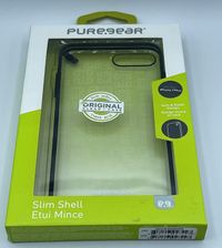 Puregear Slim Shell ClearBlack Iphone 7+/8+