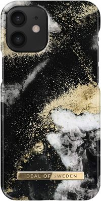 IDEAL OF SWEDEN iPhone 12 Mini (Black Galaxy Marble)