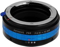 Fotodiox Pro Lens Mount Adapter - Nikon Nikkor F Mount G-Type D/Slr Lens To Fujifilm X-Series Mirrorless Camera Body, With Built-In Aperture Control Dial