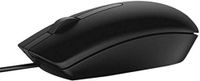 Dell MS116 - Mouse - Optical - 2 Buttons - Wired - USB - Black - Retail - for Inspiron 17R 57XX, 17R 7720, Latitude D630, Optiplex 50XX, 5250, 90XX, XPS One 27XX