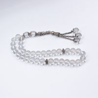 Tasbih Natural Crystal Clear Quartz Prayer Beads (10mm – 33 beads)