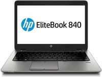 HP EliteBook 840 G1 14 Inch Touch Screen Laptop 4th Generation Intel Core i5-4200U Processor Intel HD Graphics English Keyboard Windows 10 256GB HDD - 16GB RAM - Grey