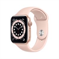 Apple Watch Series 6 (GPS, 40mm) - Gold Aluminum Case with Pink Sand Sport Band