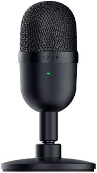 Razer Seiren Mini Ultra Compact Condenser Microphone - Ultra-Precise Supercardioid Pickup Pattern, Professional Recording Quality, Ultra-Compact Build, Shock Resistant - Black