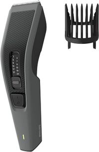 PHILIPS Series 3000 Hair Clipper, Black, HC3520/13. Black