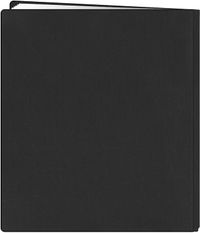 Pioneer FTM15BK Family Treasures Deluxe 12-by-15-Inch Memory Book with Fabric Cover, Black