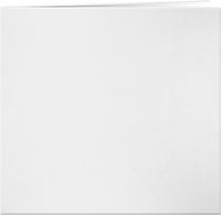 Pioneer Photo Albums MB-10 Post Bound Leatherette Cover Memory Book, 12 by 12-Inch, Bright White